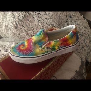 Tie dye vans